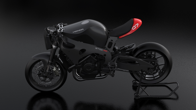 Illustration for article titled This Kit Will Transform Your Honda CBR Into A Sci-Fi Street Fighter